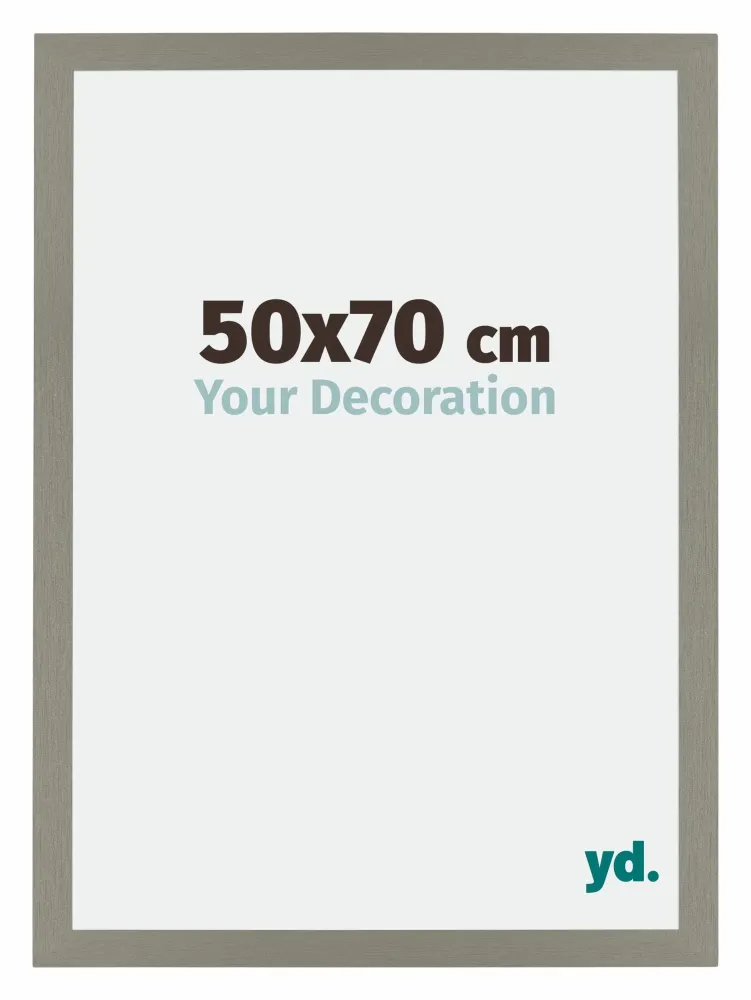 Bilderrahmen 50x70 cm - Grau - MDF - Mura