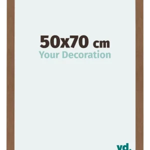 Bilderrahmen 50x70 cm - Kupfer Dekor - MDF - Mura