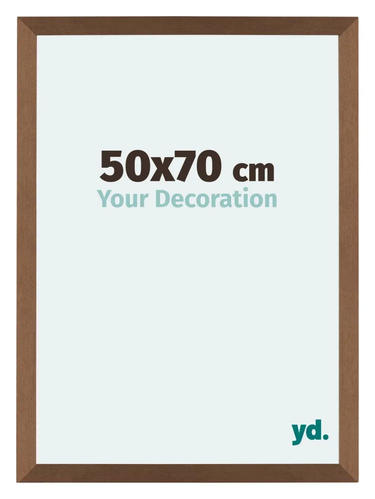 Bilderrahmen 50x70 cm - Kupfer Dekor - MDF - Mura
