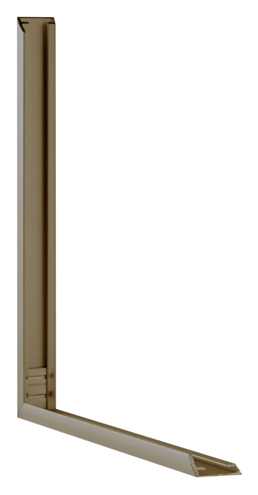 Bilderrahmen 50x75 cm - Champagner - Aluminium - Kent