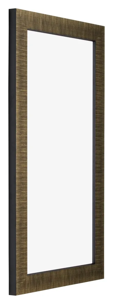 Bilderrahmen 50x75 cm - Champagner Gebürstet Holz Leeds