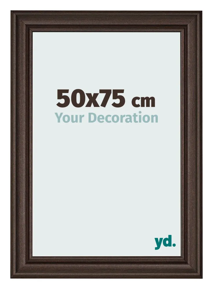Bilderrahmen 50x75 cm - Eiche Dunkel - MDF - Lazio