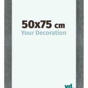 Bilderrahmen 50x75 cm - Eisen Gewischt - MDF - Como