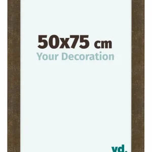 Bilderrahmen 50x75 cm - Gold Antik - MDF - Como