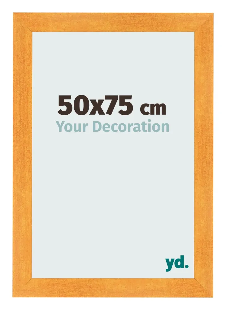 Bilderrahmen 50x75 cm - Orange - MDF - Pisa
