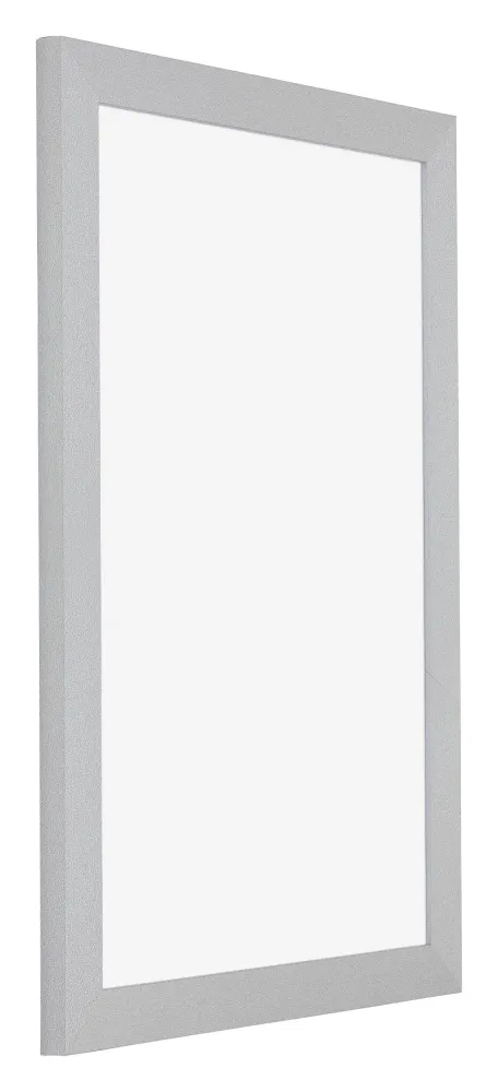Bilderrahmen 50x75 cm - Silber Matt - MDF - Mura