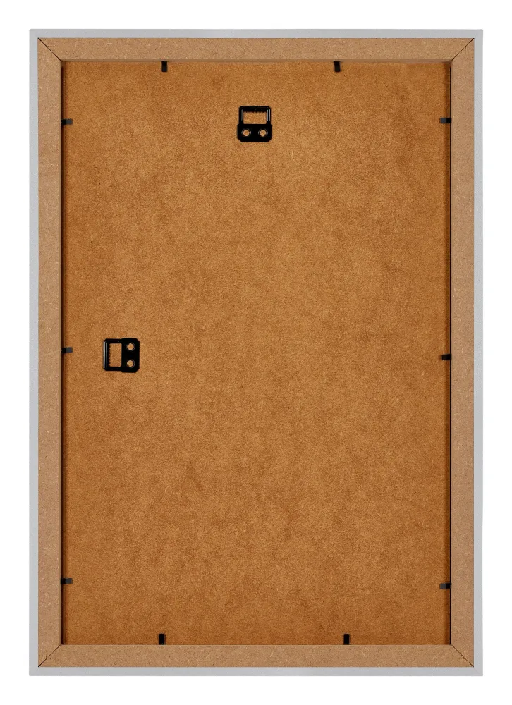 Bilderrahmen 50x75 cm - Silber Matt - MDF - Mura