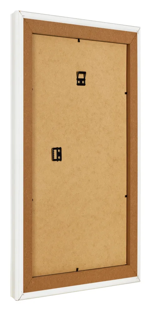 Bilderrahmen 50x75 cm - Weiß Gemasert - MDF - Lazio