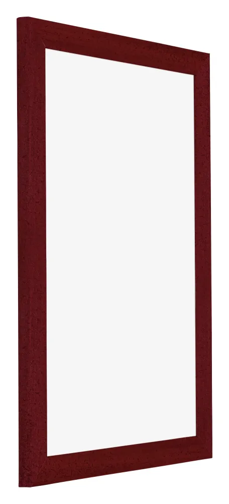 Bilderrahmen 50x75 cm - Weinrot Gewischt - MDF - Mura