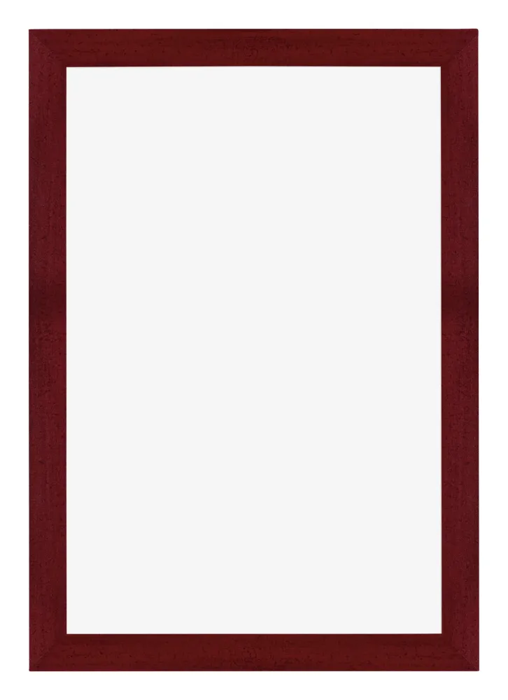 Bilderrahmen 50x75 cm - Weinrot Gewischt - MDF - Mura