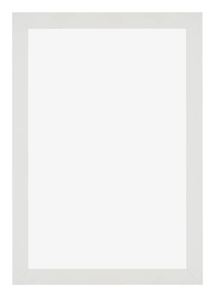 Bilderrahmen 50x75 cm - Weiss Matt - MDF - Mura