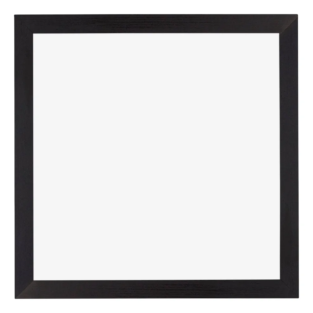 Bilderrahmen 55x55 cm - Schwarz Gemasert - MDF - Mura