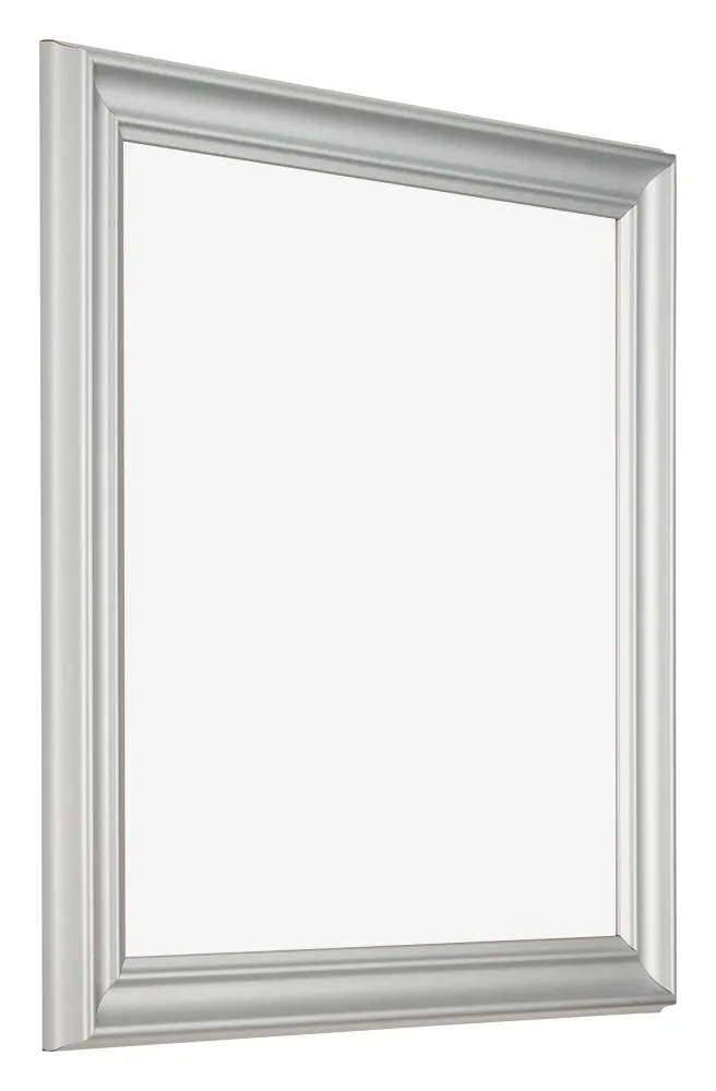 Bilderrahmen 55x55 cm - Silber Matt - MDF - Lazio