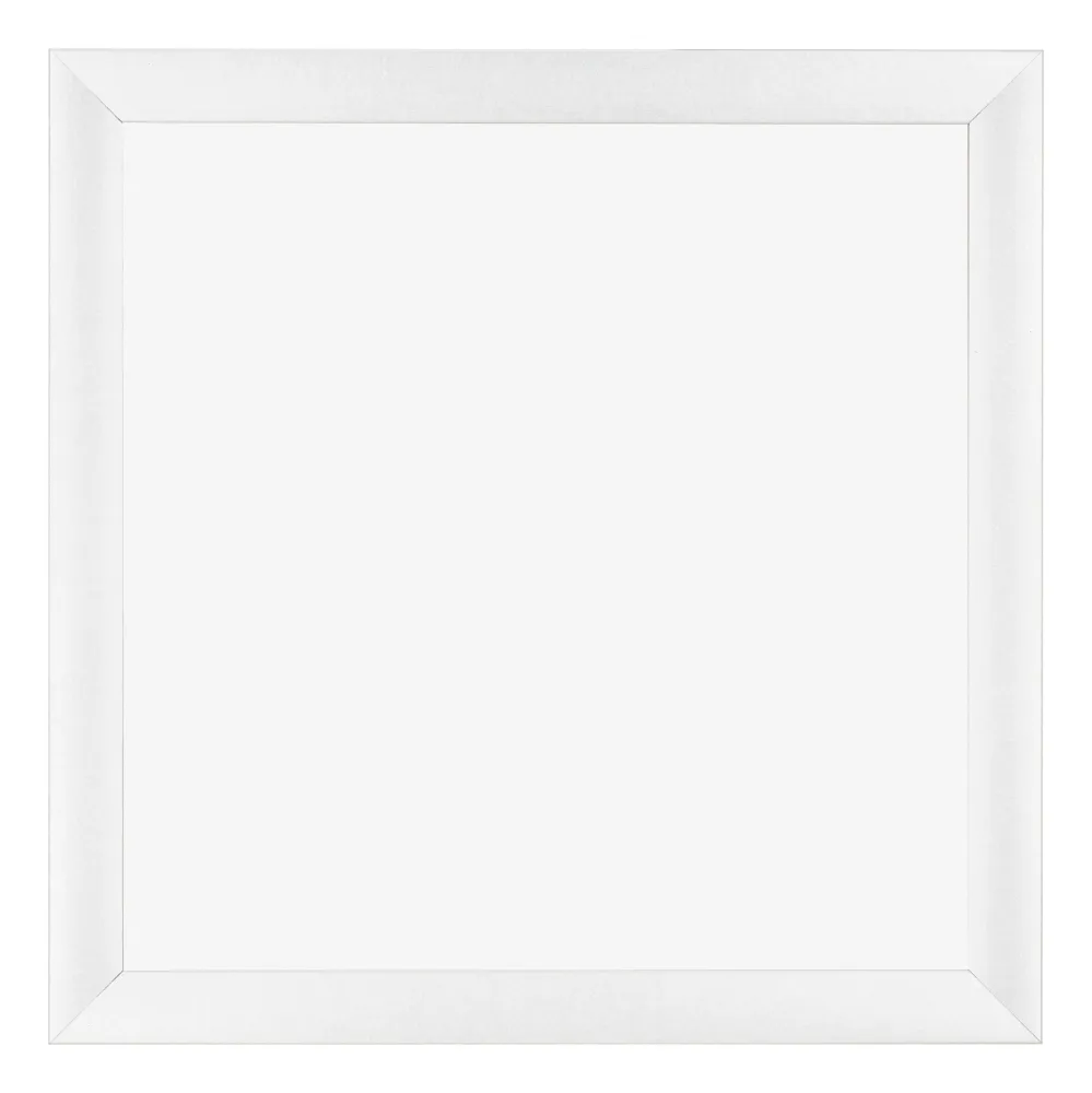 Bilderrahmen 55x55 cm - Weiß Hochglanz - MDF - Pisa