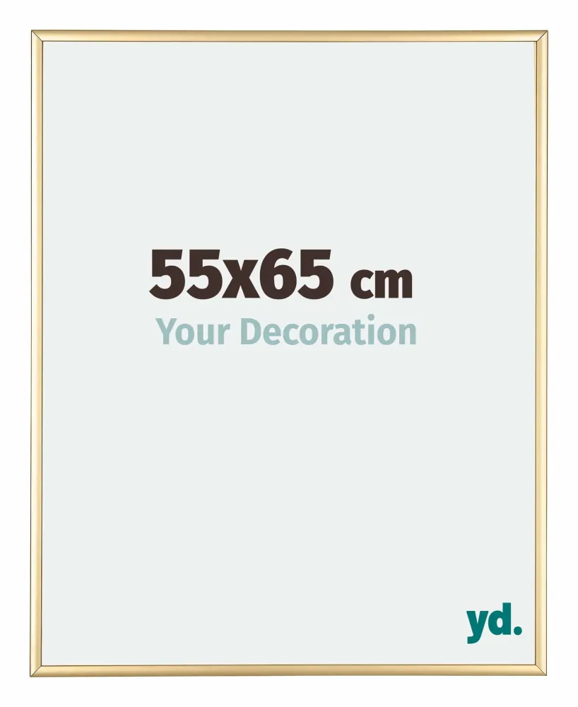 Bilderrahmen 55x65 cm - Gold - Aluminium - Kent
