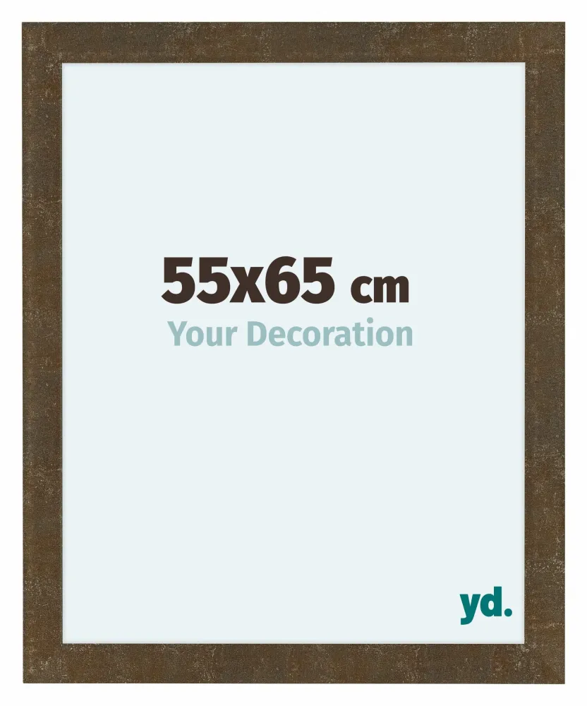Bilderrahmen 55x65 cm - Gold Antik - MDF - Como