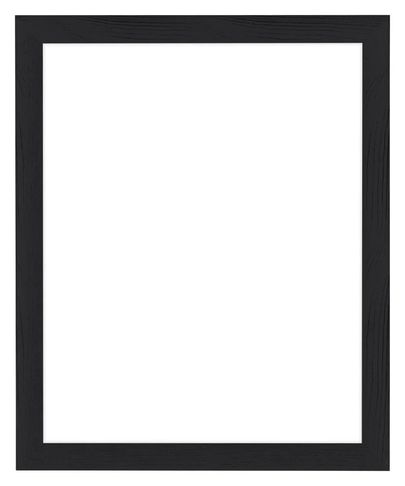Bilderrahmen 55x65 cm - Schwarz Gemasert - MDF - Como