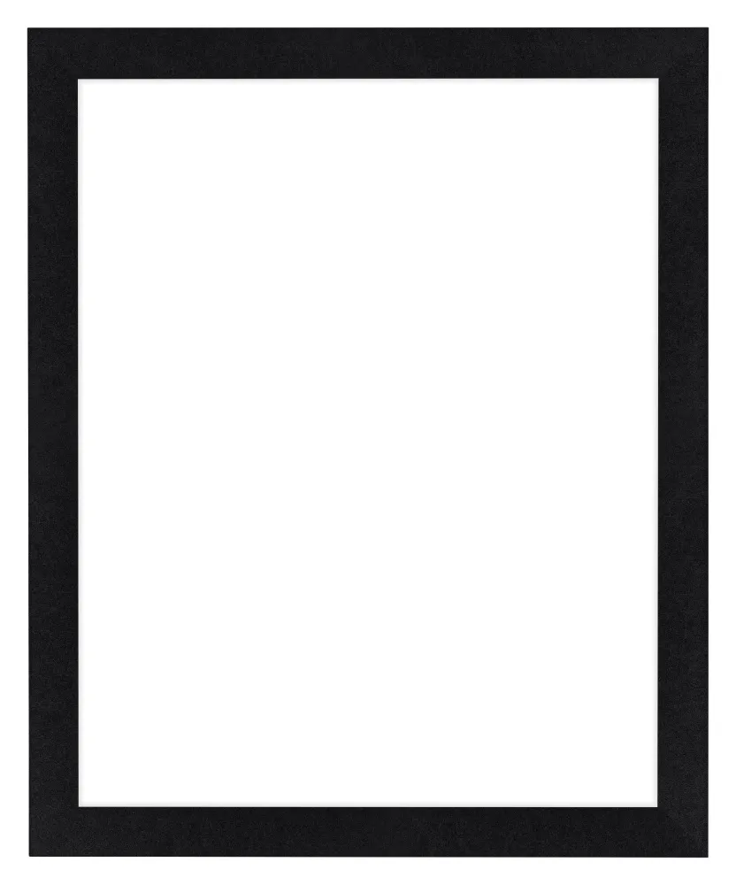 Bilderrahmen 55x65 cm - Schwarz Matt - MDF - Como