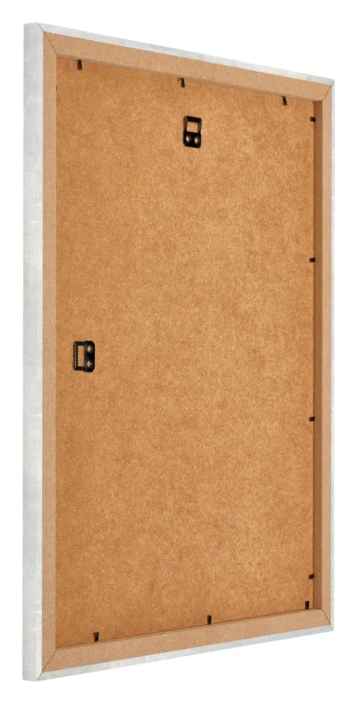 Bilderrahmen 55x65 cm - Silberglanz Vintage - MDF - Mura