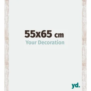 Bilderrahmen 55x65 cm - White Wash - MDF - Catania