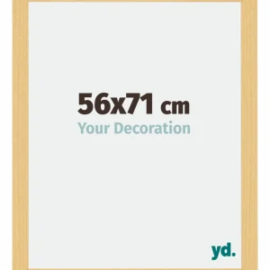 Bilderrahmen 56x71 cm - Buche Dekor - MDF - Mura