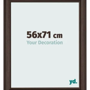 Bilderrahmen 56x71 cm - Eiche Dunkel - MDF - Lazio