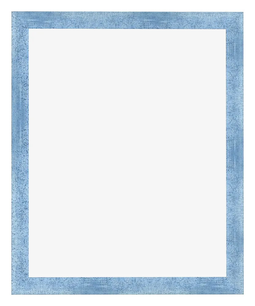 Bilderrahmen 56x71 cm - Hellblau Gewischt - MDF - Pisa