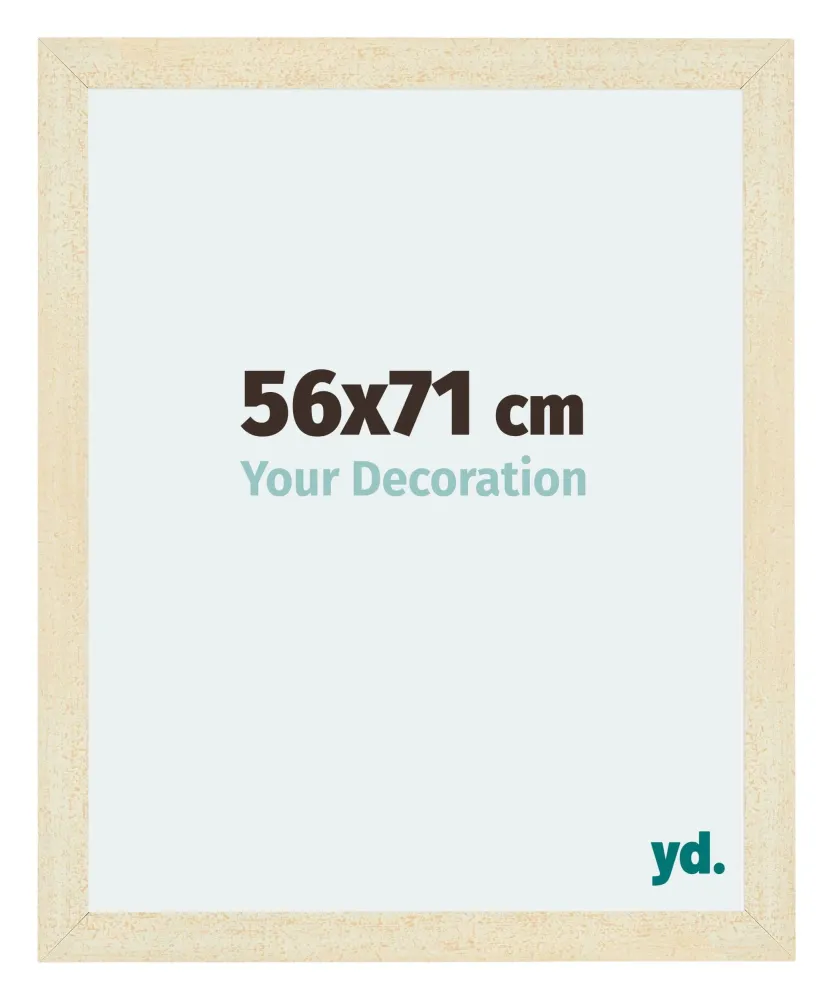 Bilderrahmen 56x71 cm - Sand Gewischt - MDF - Mura