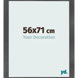 Bilderrahmen 56x71 cm - Schwarz Matt - MDF - Pisa