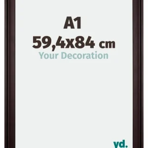 Bilderrahmen A1 - 59,4x84 cm - Braun - Holz - Birmingham