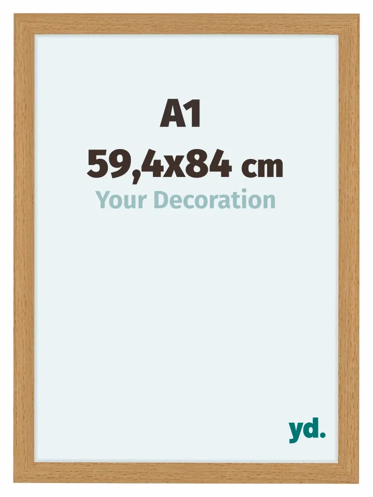 Bilderrahmen A1 - 59,4x84 cm - Buche - MDF - Como