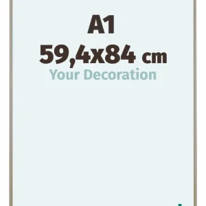 Bilderrahmen A1 - 59,4x84 cm - Champagner - Aluminium - Kent