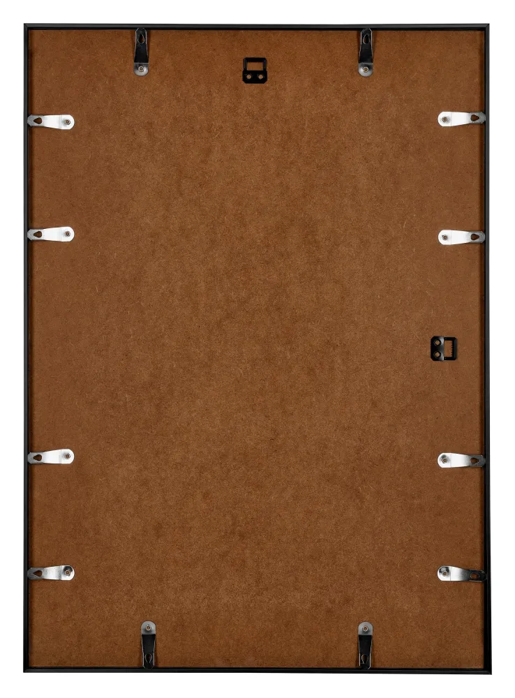 Bilderrahmen A1 - 59,4x84 cm - Schwarz Hochglanz - Aluminium - Kent
