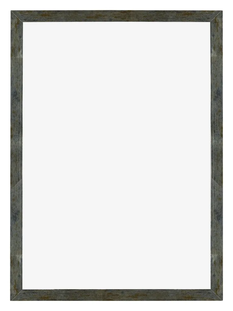 Bilderrahmen 59x84 cm - Blau Gold Meliert - MDF - Mura