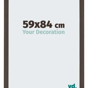 Bilderrahmen 59x84 cm - Eiche Dunkel - MDF - Mura