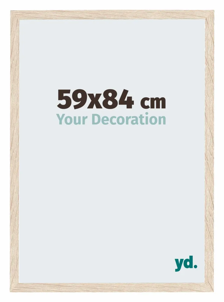 Bilderrahmen 59x84 cm - Eiche - MDF - Catania