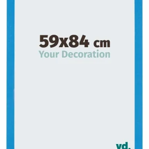 Bilderrahmen 59x84 cm - Hellblau - MDF - Mura