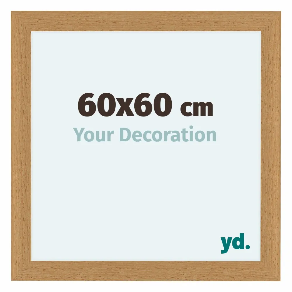 Bilderrahmen 60x60 cm - Buche - MDF - Como