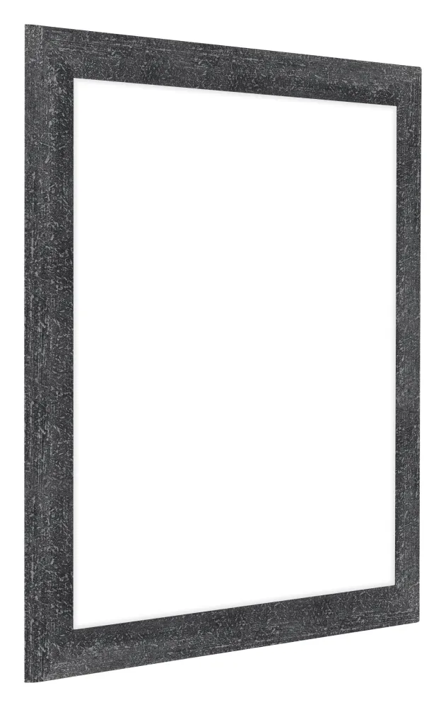 Bilderrahmen 60x60 cm - Grau Gewischt - MDF - Como