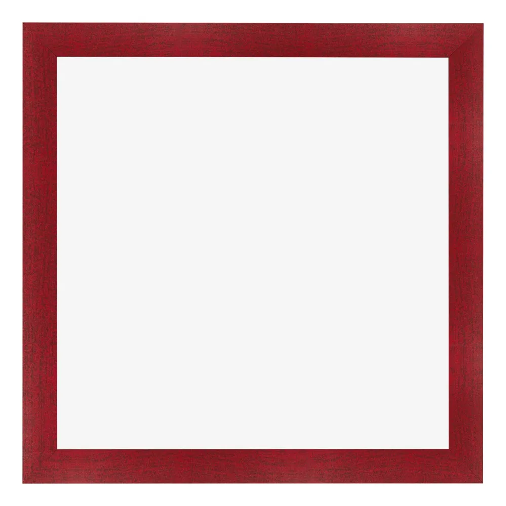 Bilderrahmen 60x60 cm - Weinrot Gewischt - MDF - Pisa