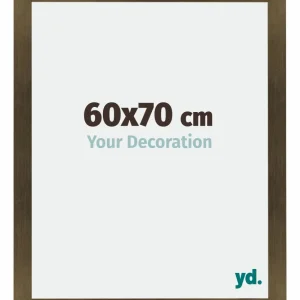 Bilderrahmen 60x70 cm - Bronze Dekor - MDF - Mura