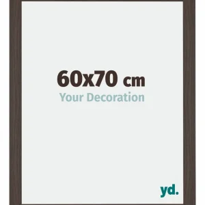 Bilderrahmen 60x70 cm - Eiche Dunkel - MDF - Mura