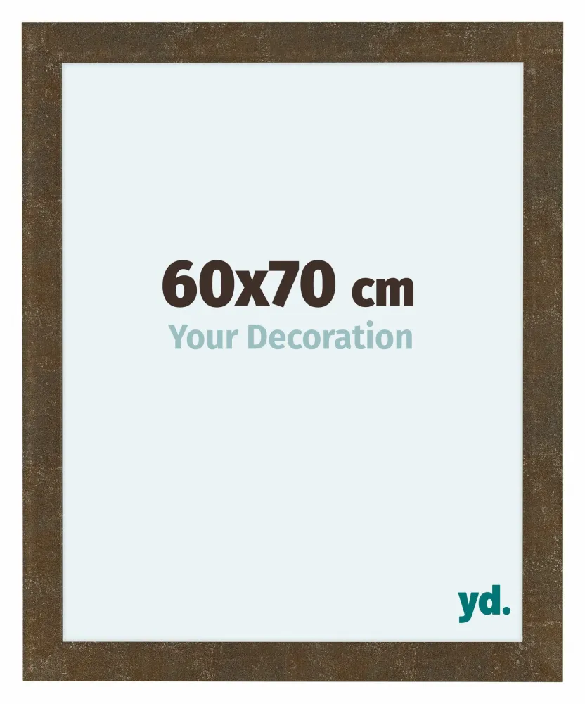 Bilderrahmen 60x70 cm - Gold Antik - MDF - Como