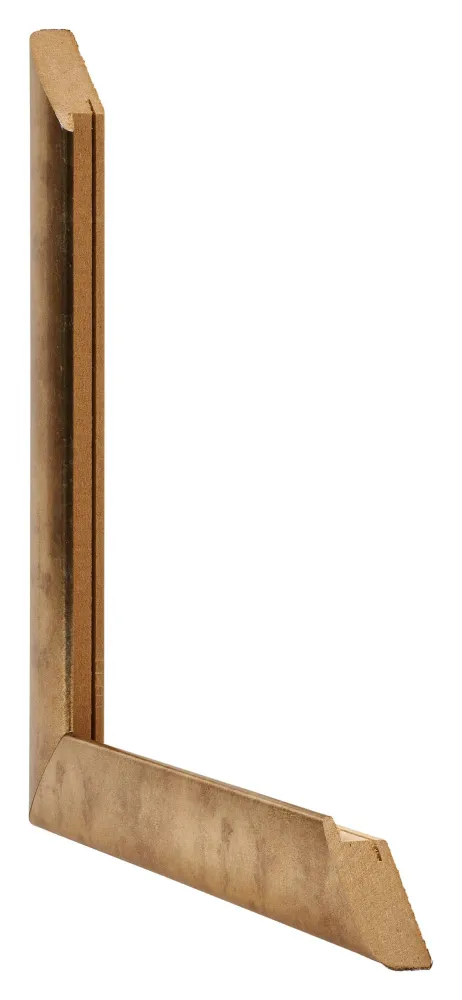 Bilderrahmen 60x70 cm - Gold Antik - MDF - Como