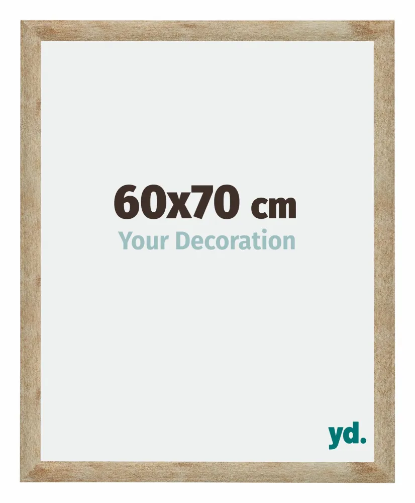 Bilderrahmen 60x70 cm - Gold - MDF - Catania
