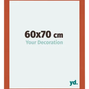 Bilderrahmen 60x70 cm - Orange - MDF - Mura