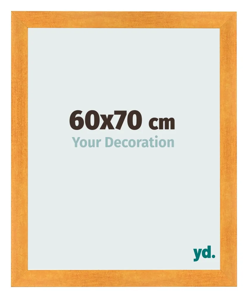 Bilderrahmen 60x70 cm - Orange - MDF - Pisa