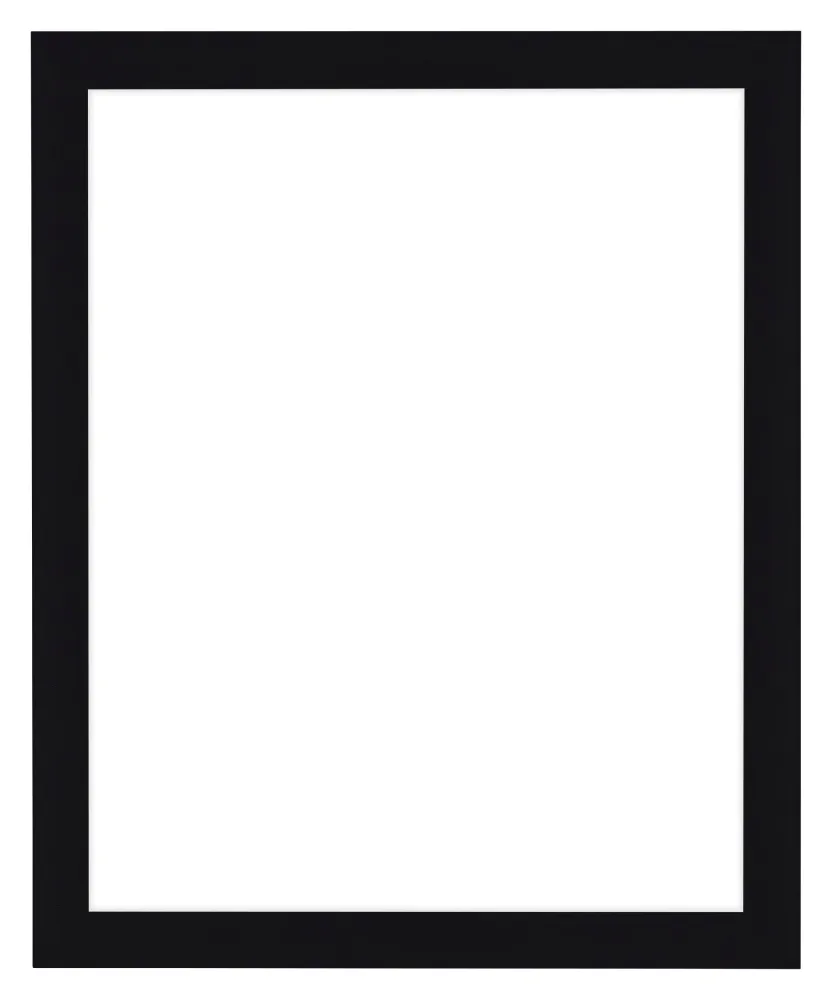 Bilderrahmen 60x70 cm - Schwarz Hochglanz - MDF - Como