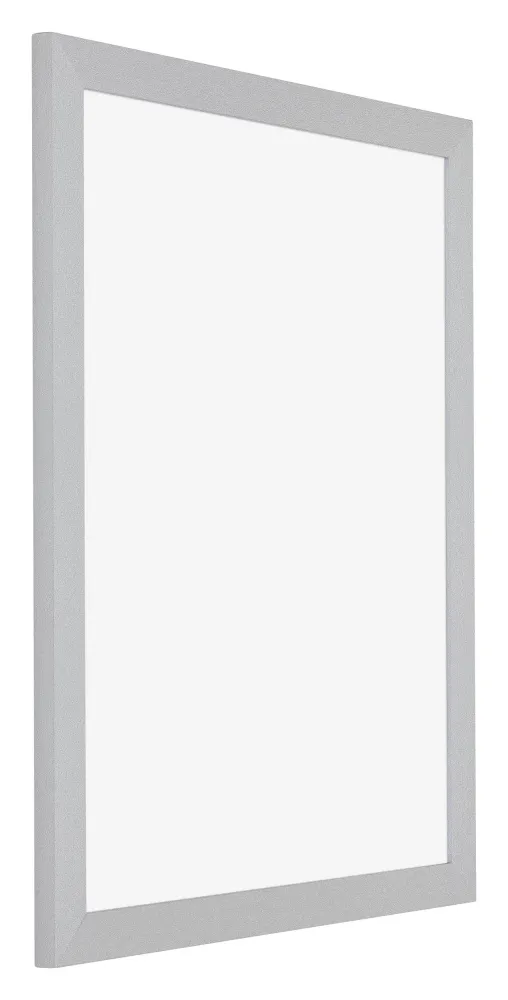 Bilderrahmen 60x70 cm - Silber Matt - MDF - Mura
