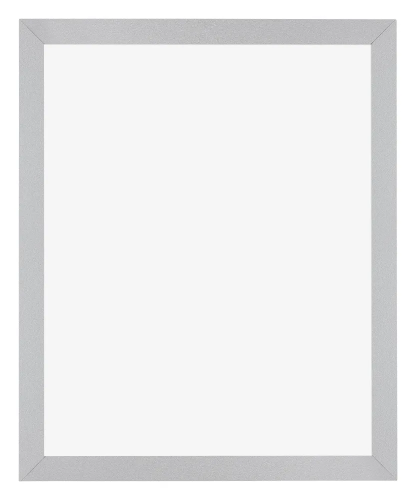 Bilderrahmen 60x70 cm - Silber Matt - MDF - Mura